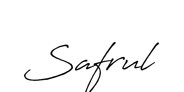 Also You can easily find your signature by using the search form. We will create Safrul name handwritten signature images for you free of cost using Antro_Vectra_Bolder sign style. Safrul signature style 7 images and pictures png