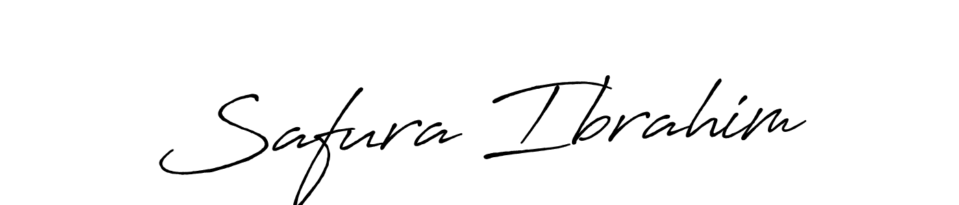 Also You can easily find your signature by using the search form. We will create Safura Ibrahim name handwritten signature images for you free of cost using Antro_Vectra_Bolder sign style. Safura Ibrahim signature style 7 images and pictures png