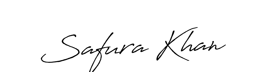 Antro_Vectra_Bolder is a professional signature style that is perfect for those who want to add a touch of class to their signature. It is also a great choice for those who want to make their signature more unique. Get Safura Khan name to fancy signature for free. Safura Khan signature style 7 images and pictures png