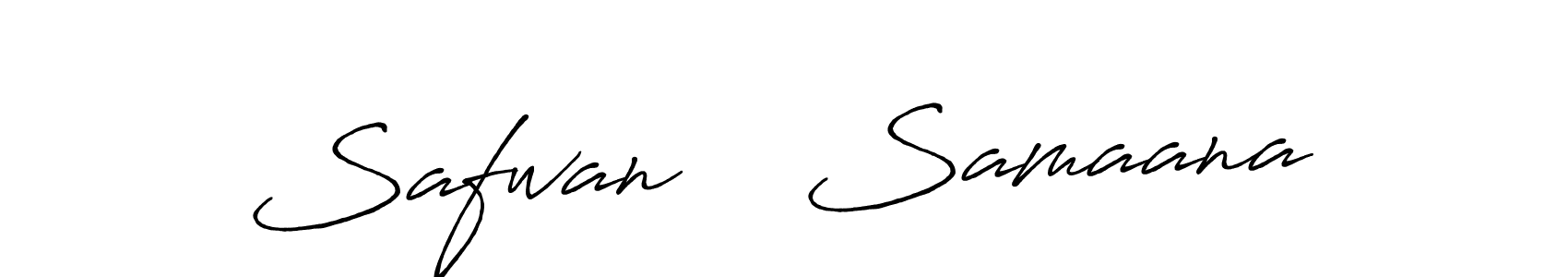 This is the best signature style for the Safwan    Samaana name. Also you like these signature font (Antro_Vectra_Bolder). Mix name signature. Safwan    Samaana signature style 7 images and pictures png