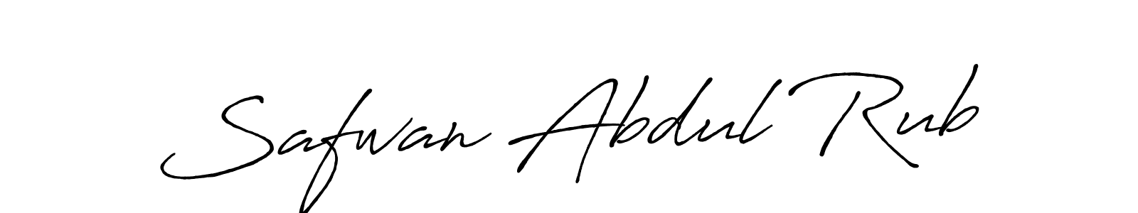 You should practise on your own different ways (Antro_Vectra_Bolder) to write your name (Safwan Abdul Rub) in signature. don't let someone else do it for you. Safwan Abdul Rub signature style 7 images and pictures png