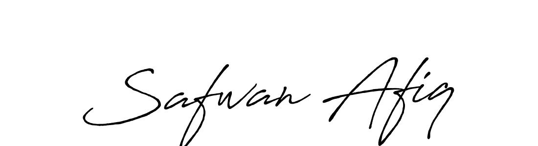 How to make Safwan Afiq signature? Antro_Vectra_Bolder is a professional autograph style. Create handwritten signature for Safwan Afiq name. Safwan Afiq signature style 7 images and pictures png