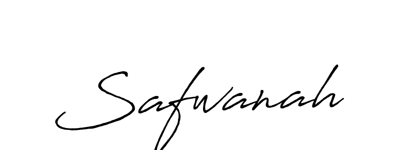 Design your own signature with our free online signature maker. With this signature software, you can create a handwritten (Antro_Vectra_Bolder) signature for name Safwanah. Safwanah signature style 7 images and pictures png