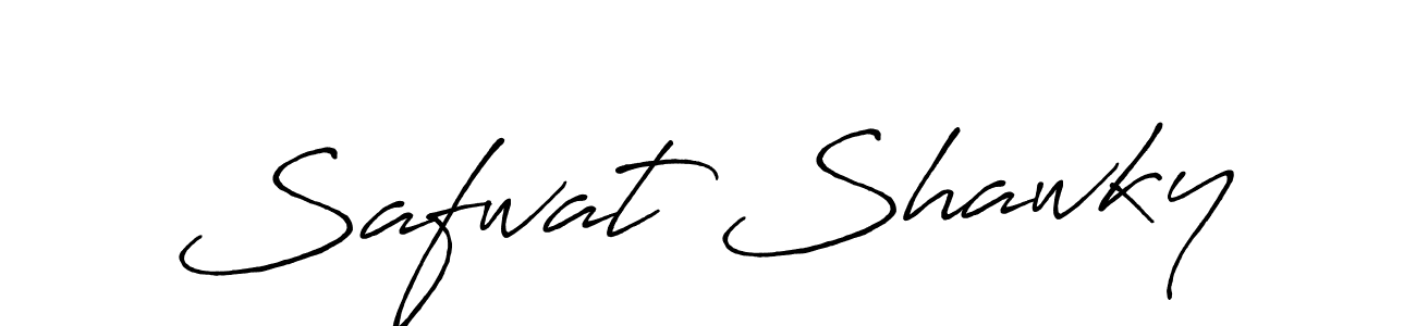 Also we have Safwat Shawky name is the best signature style. Create professional handwritten signature collection using Antro_Vectra_Bolder autograph style. Safwat Shawky signature style 7 images and pictures png