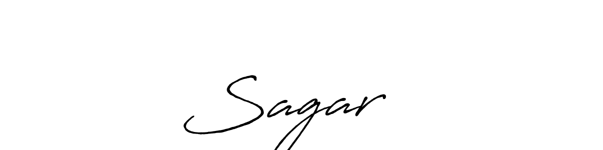 How to Draw Sagar ❤️ signature style? Antro_Vectra_Bolder is a latest design signature styles for name Sagar ❤️. Sagar ❤️ signature style 7 images and pictures png