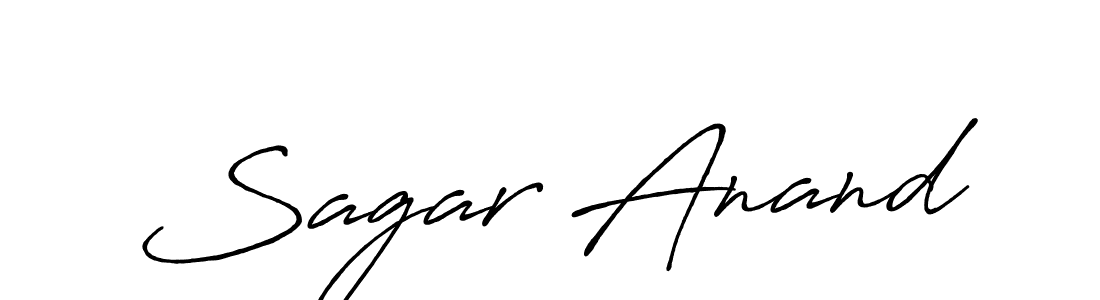 You should practise on your own different ways (Antro_Vectra_Bolder) to write your name (Sagar Anand) in signature. don't let someone else do it for you. Sagar Anand signature style 7 images and pictures png