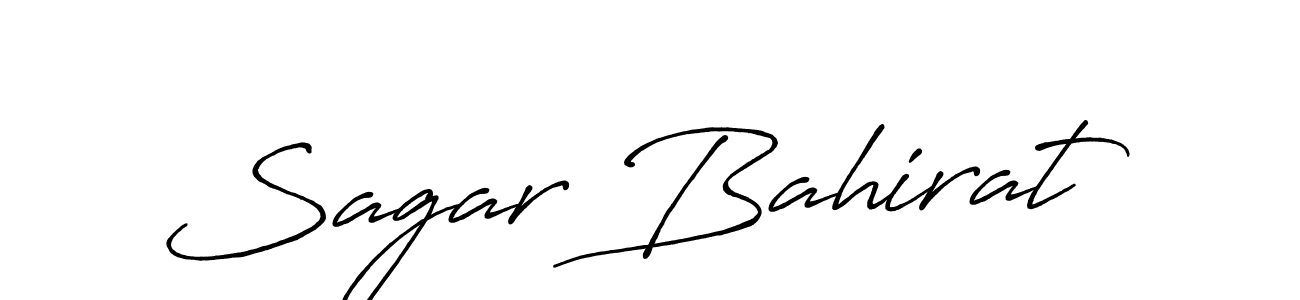 Similarly Antro_Vectra_Bolder is the best handwritten signature design. Signature creator online .You can use it as an online autograph creator for name Sagar Bahirat. Sagar Bahirat signature style 7 images and pictures png