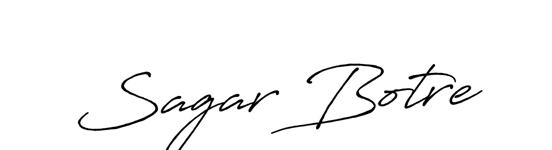 How to make Sagar Botre signature? Antro_Vectra_Bolder is a professional autograph style. Create handwritten signature for Sagar Botre name. Sagar Botre signature style 7 images and pictures png