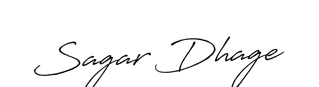 You can use this online signature creator to create a handwritten signature for the name Sagar Dhage. This is the best online autograph maker. Sagar Dhage signature style 7 images and pictures png