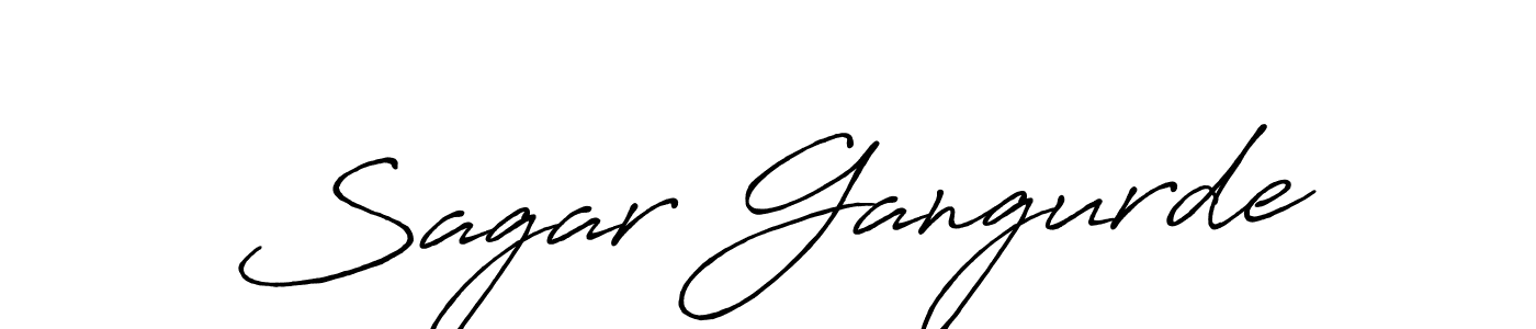 You can use this online signature creator to create a handwritten signature for the name Sagar Gangurde. This is the best online autograph maker. Sagar Gangurde signature style 7 images and pictures png