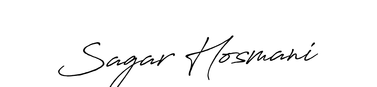 It looks lik you need a new signature style for name Sagar Hosmani. Design unique handwritten (Antro_Vectra_Bolder) signature with our free signature maker in just a few clicks. Sagar Hosmani signature style 7 images and pictures png