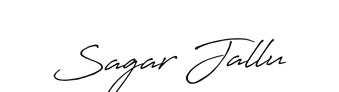 You should practise on your own different ways (Antro_Vectra_Bolder) to write your name (Sagar Jallu) in signature. don't let someone else do it for you. Sagar Jallu signature style 7 images and pictures png