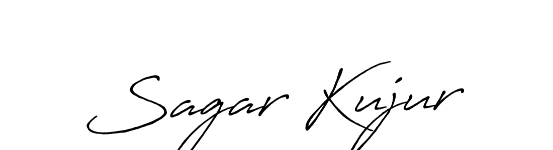 Also we have Sagar Kujur name is the best signature style. Create professional handwritten signature collection using Antro_Vectra_Bolder autograph style. Sagar Kujur signature style 7 images and pictures png