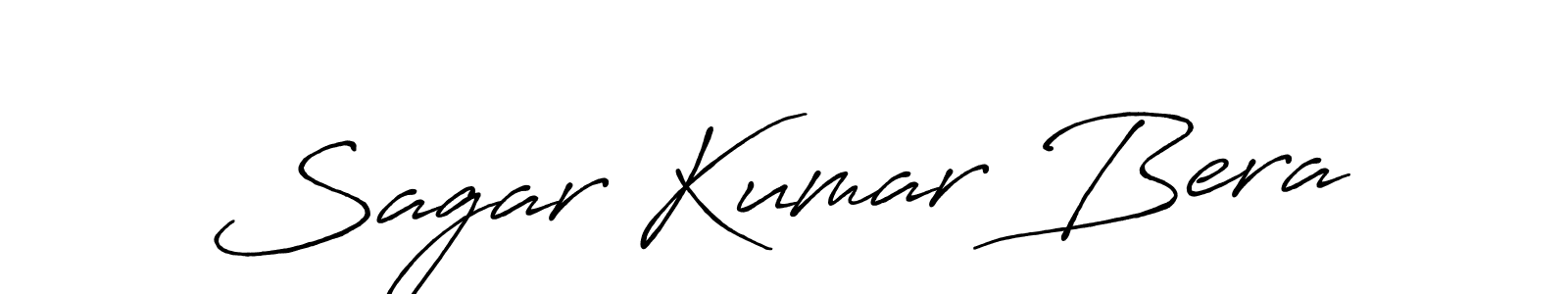 Design your own signature with our free online signature maker. With this signature software, you can create a handwritten (Antro_Vectra_Bolder) signature for name Sagar Kumar Bera. Sagar Kumar Bera signature style 7 images and pictures png