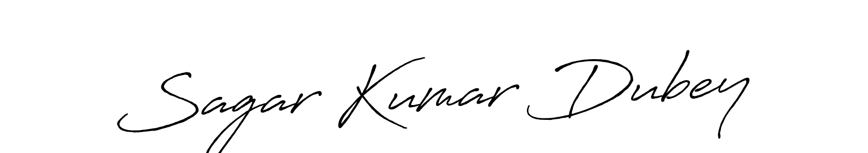 Make a beautiful signature design for name Sagar Kumar Dubey. Use this online signature maker to create a handwritten signature for free. Sagar Kumar Dubey signature style 7 images and pictures png