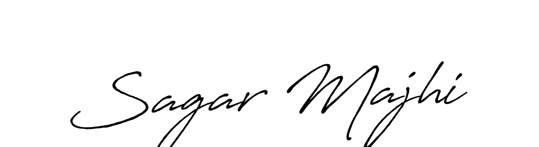 Use a signature maker to create a handwritten signature online. With this signature software, you can design (Antro_Vectra_Bolder) your own signature for name Sagar Majhi. Sagar Majhi signature style 7 images and pictures png