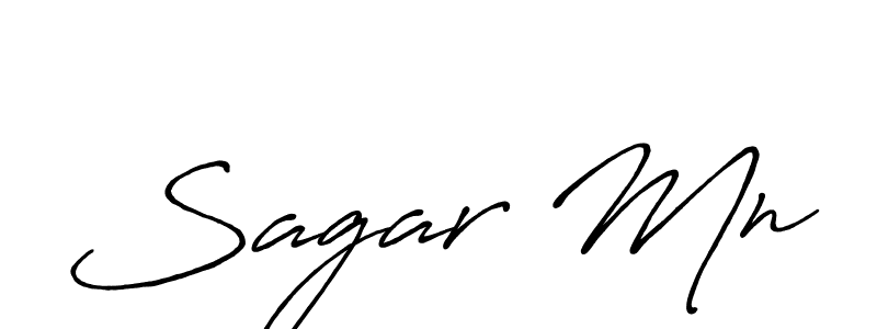 Here are the top 10 professional signature styles for the name Sagar Mn. These are the best autograph styles you can use for your name. Sagar Mn signature style 7 images and pictures png