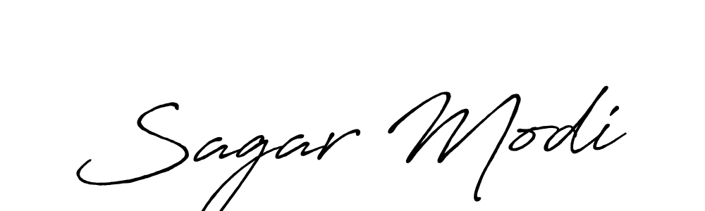 Also You can easily find your signature by using the search form. We will create Sagar Modi name handwritten signature images for you free of cost using Antro_Vectra_Bolder sign style. Sagar Modi signature style 7 images and pictures png