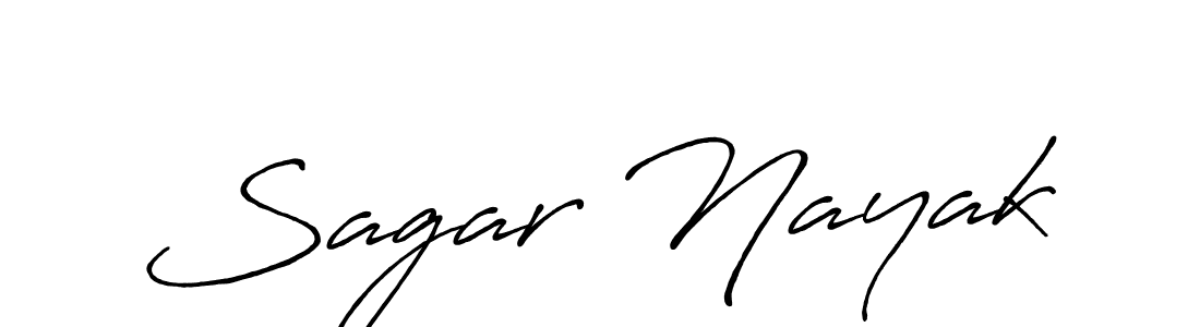 Use a signature maker to create a handwritten signature online. With this signature software, you can design (Antro_Vectra_Bolder) your own signature for name Sagar Nayak. Sagar Nayak signature style 7 images and pictures png