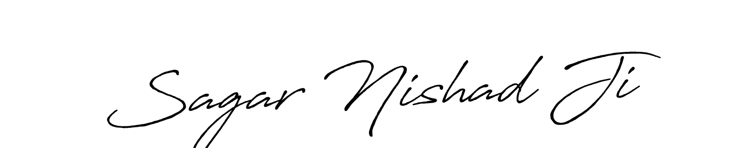 Here are the top 10 professional signature styles for the name Sagar Nishad Ji. These are the best autograph styles you can use for your name. Sagar Nishad Ji signature style 7 images and pictures png