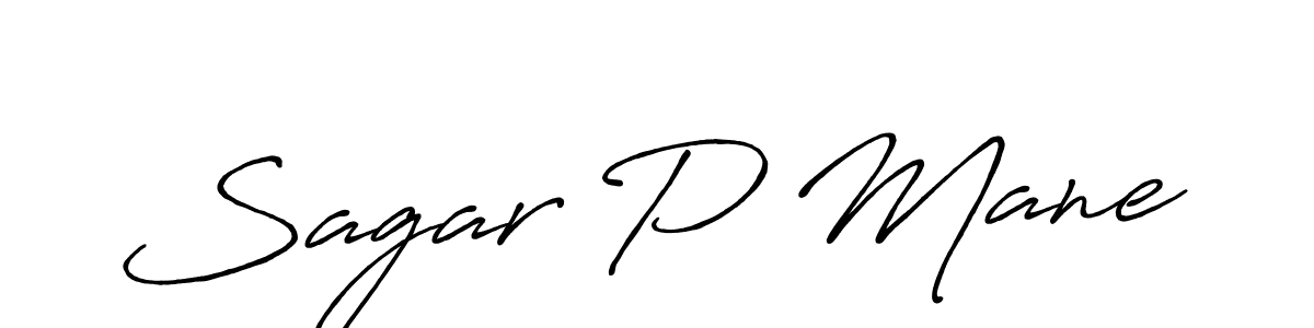 How to Draw Sagar P Mane signature style? Antro_Vectra_Bolder is a latest design signature styles for name Sagar P Mane. Sagar P Mane signature style 7 images and pictures png