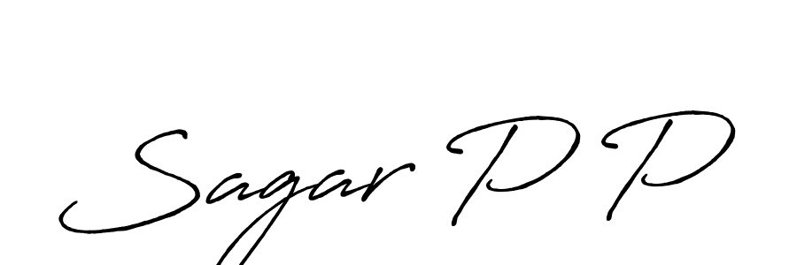 if you are searching for the best signature style for your name Sagar P P. so please give up your signature search. here we have designed multiple signature styles  using Antro_Vectra_Bolder. Sagar P P signature style 7 images and pictures png