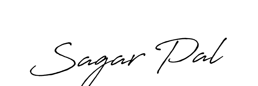 Create a beautiful signature design for name Sagar Pal. With this signature (Antro_Vectra_Bolder) fonts, you can make a handwritten signature for free. Sagar Pal signature style 7 images and pictures png