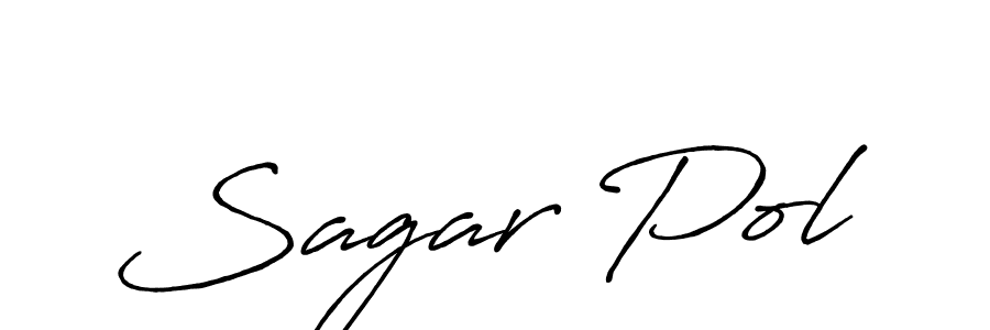 if you are searching for the best signature style for your name Sagar Pol. so please give up your signature search. here we have designed multiple signature styles  using Antro_Vectra_Bolder. Sagar Pol signature style 7 images and pictures png