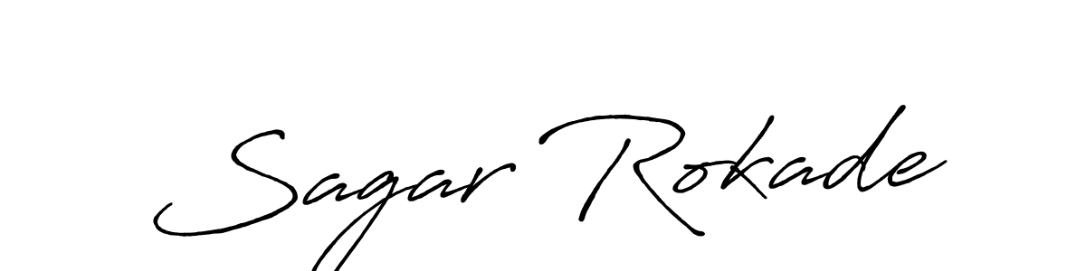 You can use this online signature creator to create a handwritten signature for the name Sagar Rokade. This is the best online autograph maker. Sagar Rokade signature style 7 images and pictures png