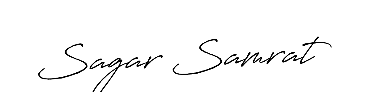 Make a beautiful signature design for name Sagar Samrat. Use this online signature maker to create a handwritten signature for free. Sagar Samrat signature style 7 images and pictures png
