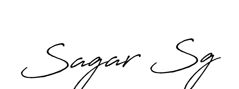 Similarly Antro_Vectra_Bolder is the best handwritten signature design. Signature creator online .You can use it as an online autograph creator for name Sagar Sg. Sagar Sg signature style 7 images and pictures png