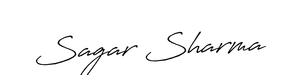 if you are searching for the best signature style for your name Sagar Sharma. so please give up your signature search. here we have designed multiple signature styles  using Antro_Vectra_Bolder. Sagar Sharma signature style 7 images and pictures png