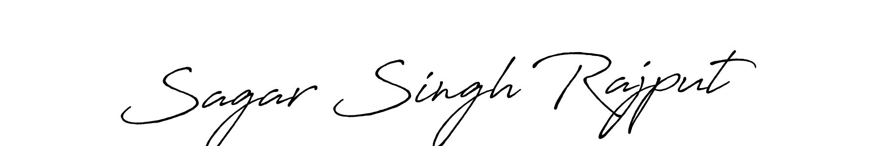 This is the best signature style for the Sagar Singh Rajput name. Also you like these signature font (Antro_Vectra_Bolder). Mix name signature. Sagar Singh Rajput signature style 7 images and pictures png