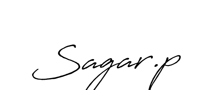 Antro_Vectra_Bolder is a professional signature style that is perfect for those who want to add a touch of class to their signature. It is also a great choice for those who want to make their signature more unique. Get Sagar.p name to fancy signature for free. Sagar.p signature style 7 images and pictures png