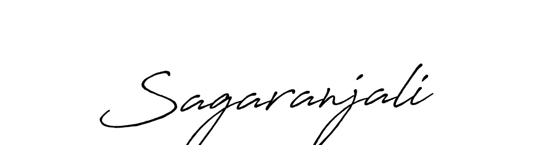 Once you've used our free online signature maker to create your best signature Antro_Vectra_Bolder style, it's time to enjoy all of the benefits that Sagaranjali name signing documents. Sagaranjali signature style 7 images and pictures png