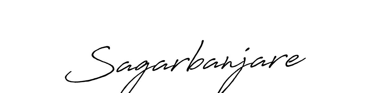 Also we have Sagarbanjare name is the best signature style. Create professional handwritten signature collection using Antro_Vectra_Bolder autograph style. Sagarbanjare signature style 7 images and pictures png