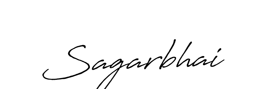 Sagarbhai stylish signature style. Best Handwritten Sign (Antro_Vectra_Bolder) for my name. Handwritten Signature Collection Ideas for my name Sagarbhai. Sagarbhai signature style 7 images and pictures png