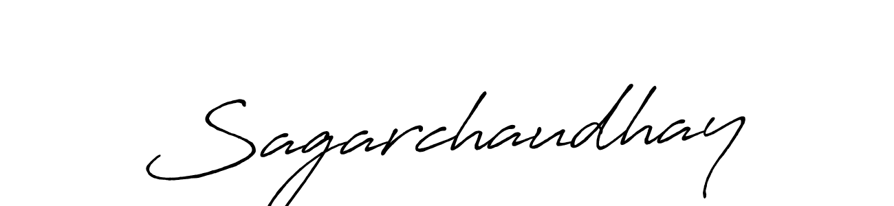 Make a beautiful signature design for name Sagarchaudhay. Use this online signature maker to create a handwritten signature for free. Sagarchaudhay signature style 7 images and pictures png