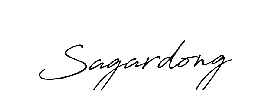 Make a beautiful signature design for name Sagardong. Use this online signature maker to create a handwritten signature for free. Sagardong signature style 7 images and pictures png