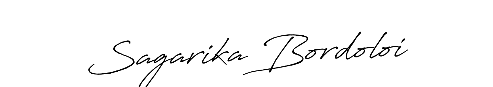 How to make Sagarika Bordoloi signature? Antro_Vectra_Bolder is a professional autograph style. Create handwritten signature for Sagarika Bordoloi name. Sagarika Bordoloi signature style 7 images and pictures png