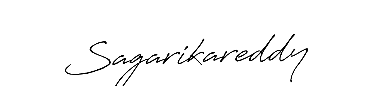 Make a beautiful signature design for name Sagarikareddy. Use this online signature maker to create a handwritten signature for free. Sagarikareddy signature style 7 images and pictures png