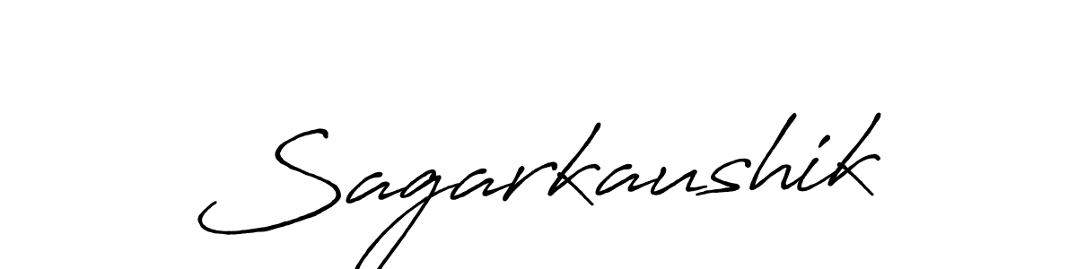 Also You can easily find your signature by using the search form. We will create Sagarkaushik name handwritten signature images for you free of cost using Antro_Vectra_Bolder sign style. Sagarkaushik signature style 7 images and pictures png