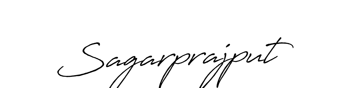 Design your own signature with our free online signature maker. With this signature software, you can create a handwritten (Antro_Vectra_Bolder) signature for name Sagarprajput. Sagarprajput signature style 7 images and pictures png