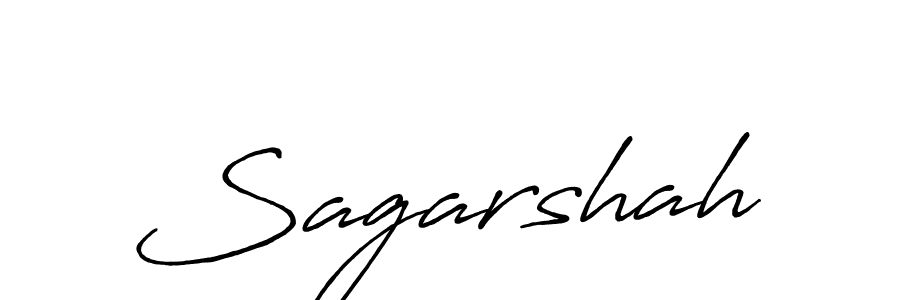 Design your own signature with our free online signature maker. With this signature software, you can create a handwritten (Antro_Vectra_Bolder) signature for name Sagarshah. Sagarshah signature style 7 images and pictures png