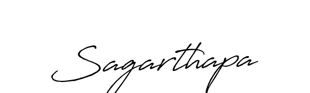 Make a short Sagarthapa signature style. Manage your documents anywhere anytime using Antro_Vectra_Bolder. Create and add eSignatures, submit forms, share and send files easily. Sagarthapa signature style 7 images and pictures png