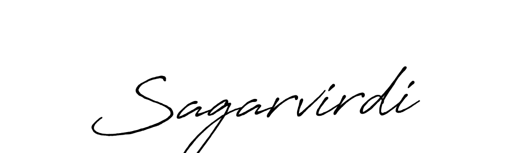 It looks lik you need a new signature style for name Sagarvirdi. Design unique handwritten (Antro_Vectra_Bolder) signature with our free signature maker in just a few clicks. Sagarvirdi signature style 7 images and pictures png