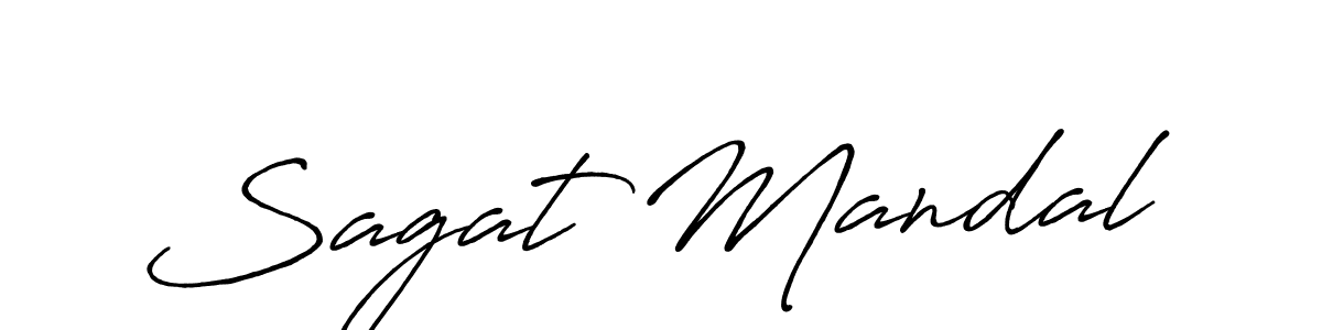 You should practise on your own different ways (Antro_Vectra_Bolder) to write your name (Sagat Mandal) in signature. don't let someone else do it for you. Sagat Mandal signature style 7 images and pictures png