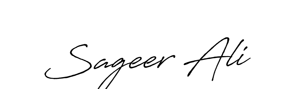 Here are the top 10 professional signature styles for the name Sageer Ali. These are the best autograph styles you can use for your name. Sageer Ali signature style 7 images and pictures png