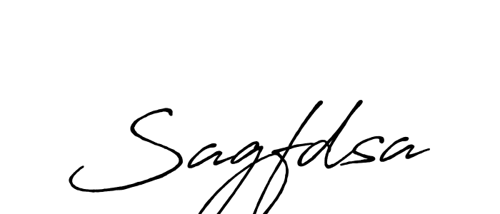 Use a signature maker to create a handwritten signature online. With this signature software, you can design (Antro_Vectra_Bolder) your own signature for name Sagfdsa. Sagfdsa signature style 7 images and pictures png