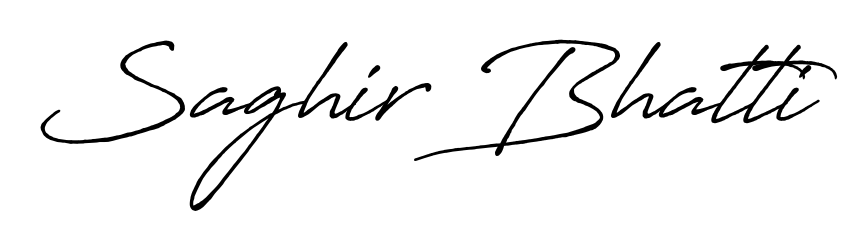Also we have Saghir Bhatti name is the best signature style. Create professional handwritten signature collection using Antro_Vectra_Bolder autograph style. Saghir Bhatti signature style 7 images and pictures png